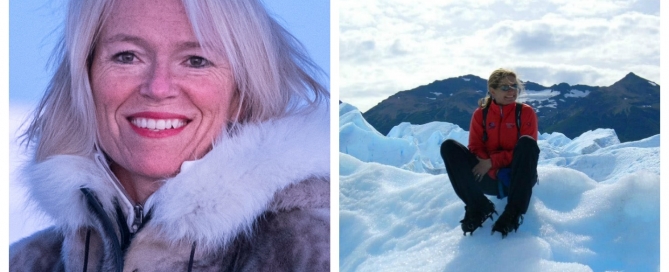 photos of Sunniva and Hilde on expeditions