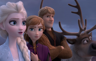 close up of the characters from Frozen II