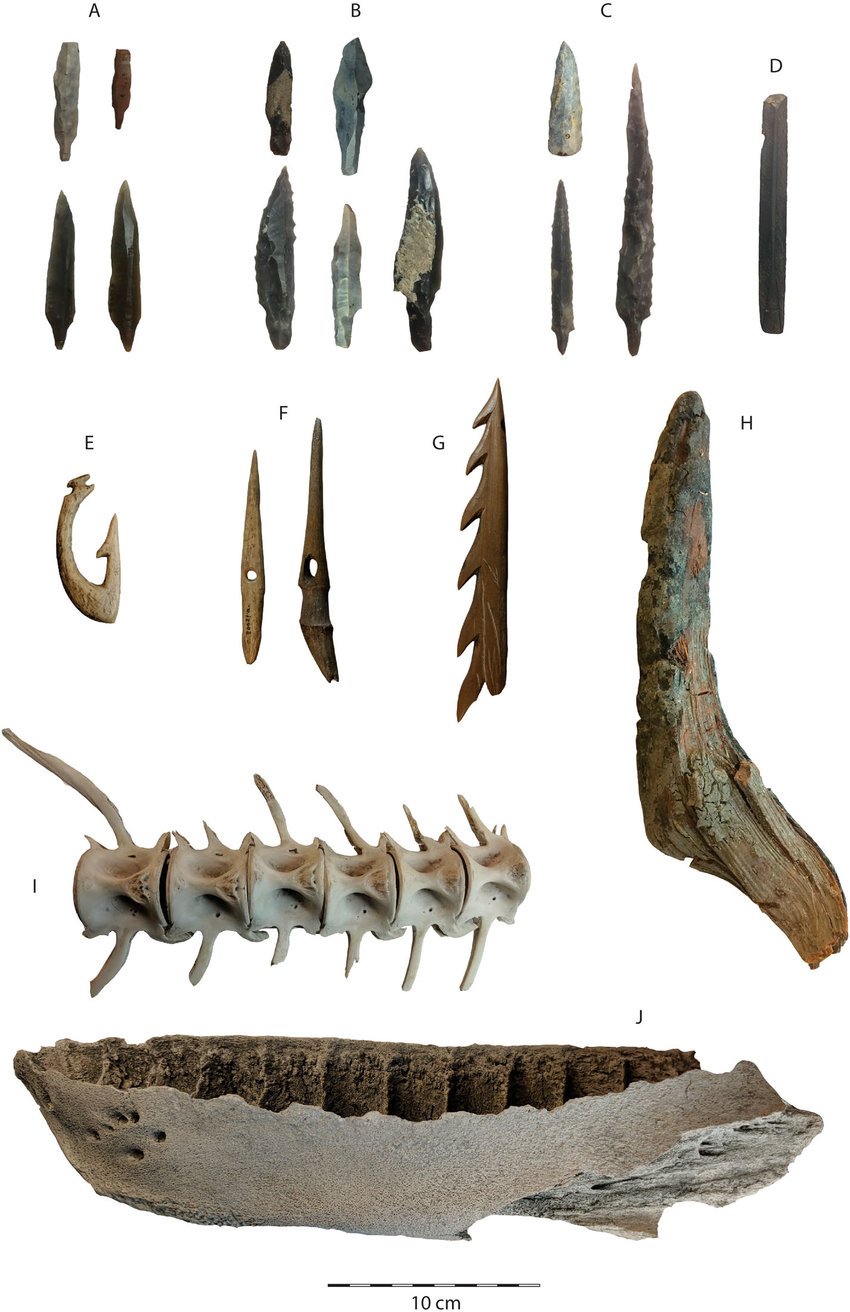Tla'amin Archaeology - Fishing Artifacts