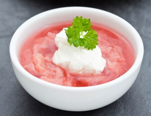 Norwegian Rhubarb Pudding