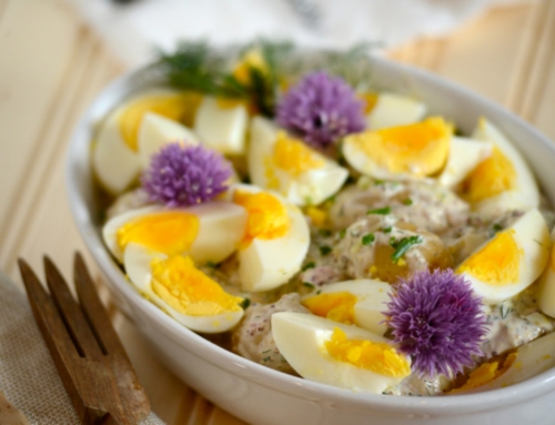 Scandinavian Potato, Egg, and Dill Salad